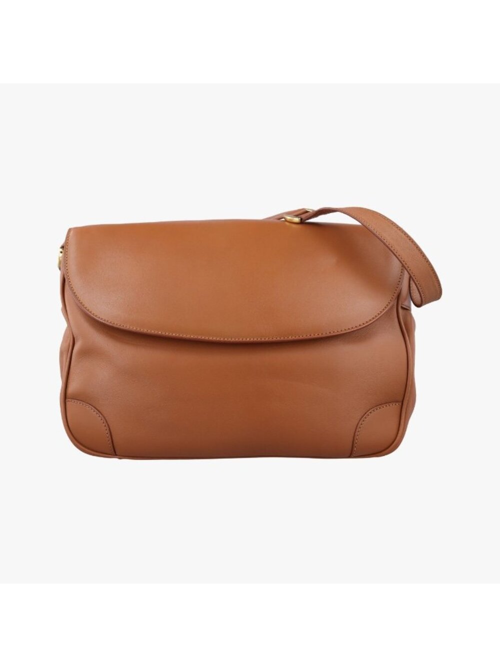 Gucci Vintage Messenger Brown Leather